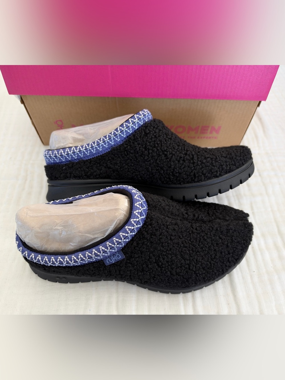 NIB Ryka Women's Stellar Cozy Mule Clogs Size 5